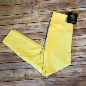 TYC Leggings High Waisted Yellow Till You Collapse